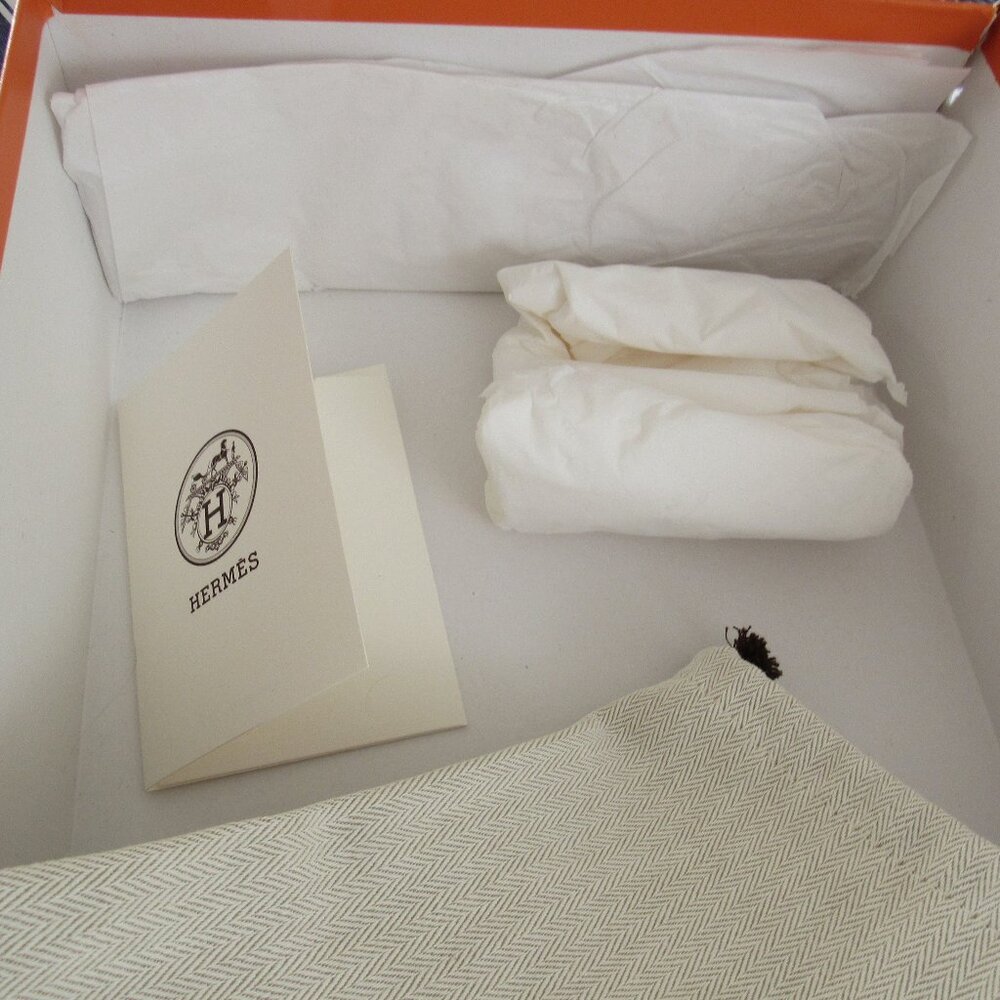 Authentic Hermes Empty Box 14” X 11” X 5.5” With … - image 2